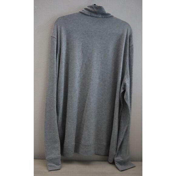 RLX Ralph Lauren Men's Sz 2XL Gray Heather Cotton/Modal Full Zip Jacket - Picture 2 of 11